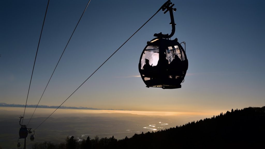 Gulmarg gondola high-altitude cable car