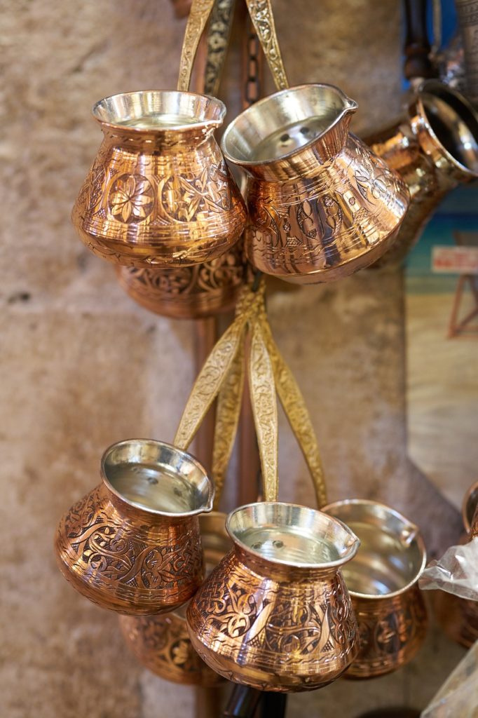 traditional Kashmiri copperware