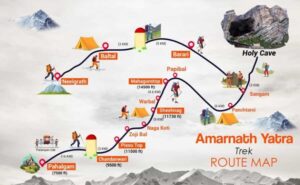 Amarnath ji map