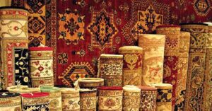 Kashmiri carpets (Reshmee Kaleen)