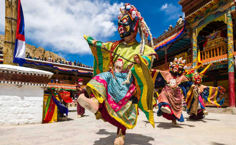 Hemis Festival (Cham masked dance), Ladakh